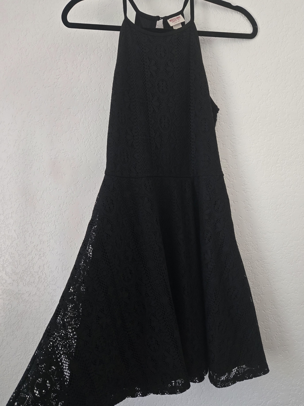 Mossimo Supply Co. Black Lace Midi Dress